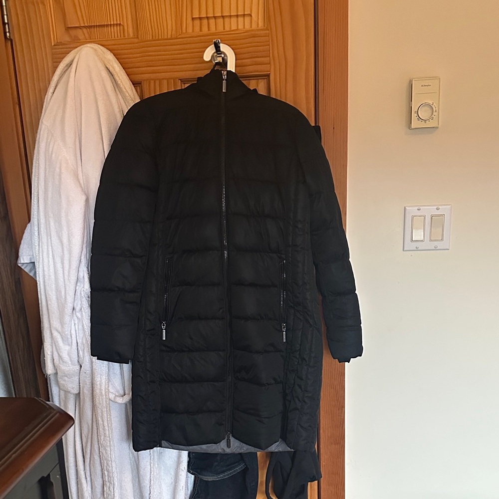 Black Puffer Coat